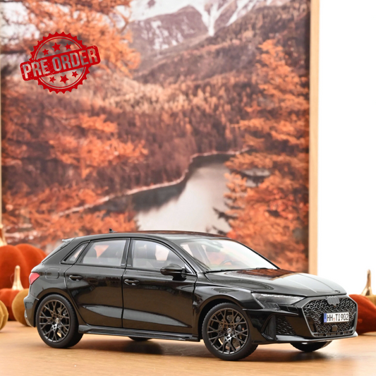 NOREV Audi RS 3 2025 Myth Black | 1:18 - PRE ORDER