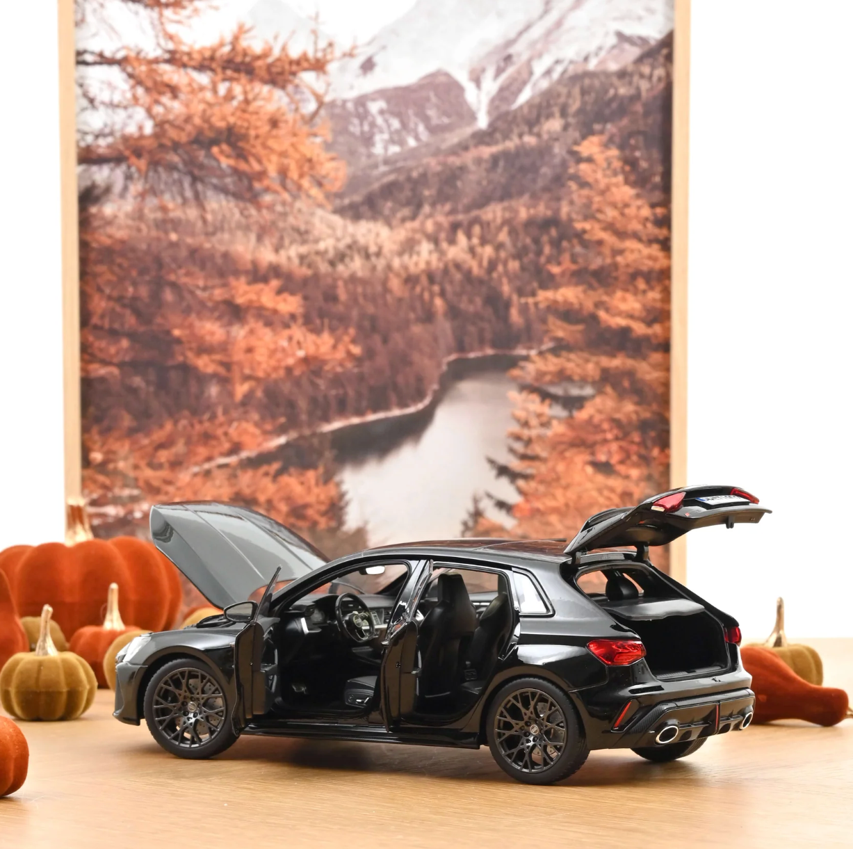 NOREV Audi RS 3 2025 Myth Black | 1:18