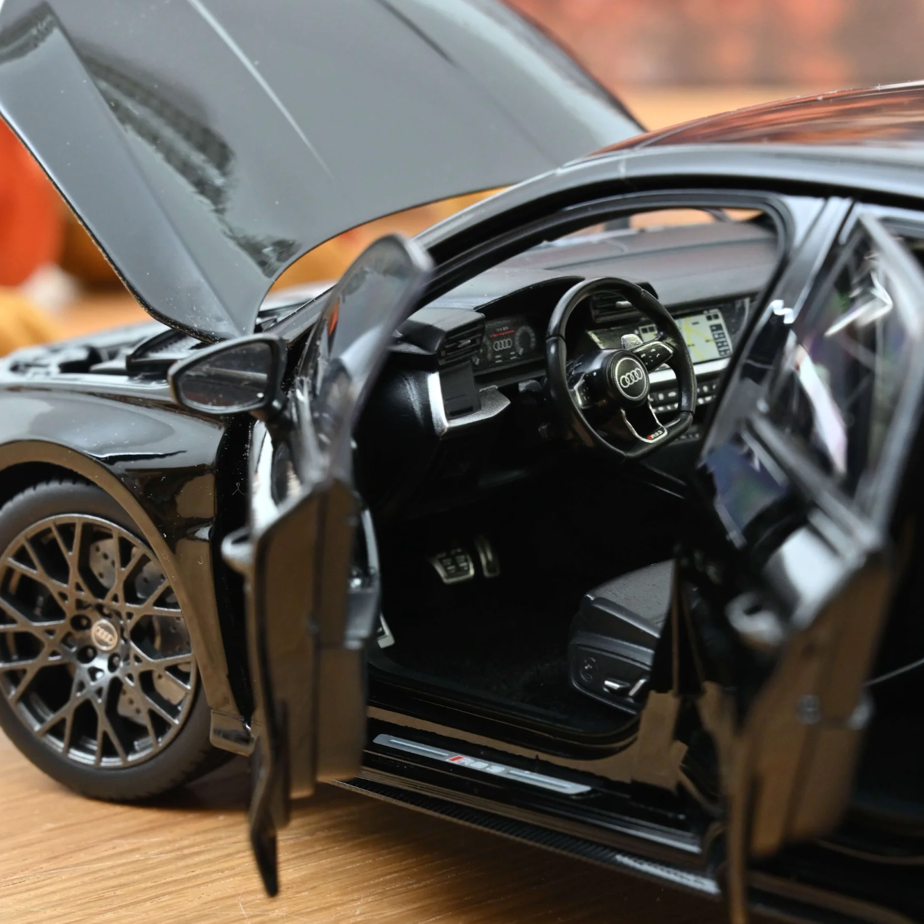NOREV Audi RS 3 2025 Myth Black | 1:18