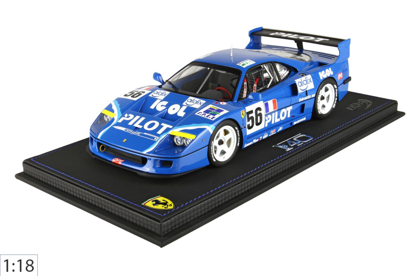 BBR 1:18 Ferrari F40 LM Le Mans 1996 Pilot Pen Racing - PRE ORDER