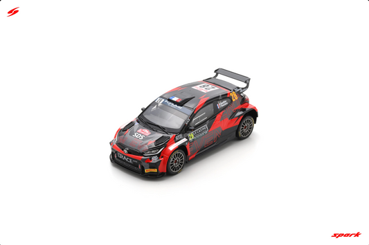 SPARK Toyota Yaris #28 Rally Monte Carlo 2024 Bouffier-Vauclare | 1:43