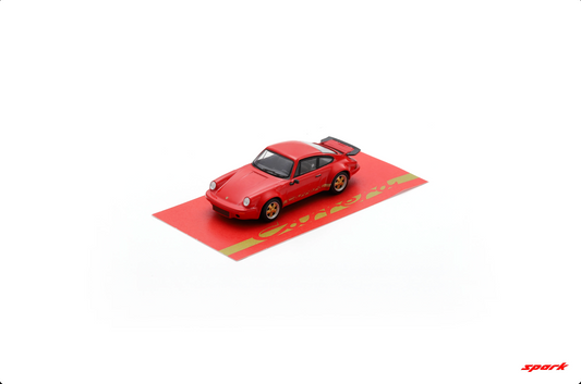 SPARK Porsche 911 3.0 RS 1974 Rouge/Jaune | 1:64 PRE ORDER