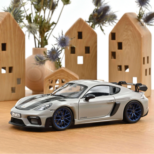 NOREV Porsche Cayman GT4 RS w/Weissach Pack 2023 Chalk | 1:18