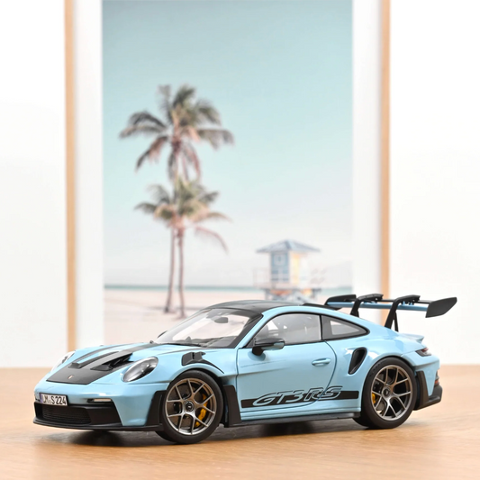 NOREV Porsche 911 GT3 RS w/Weissach Pack 2022 Gulf Blue | 1:18 - Limited Edition