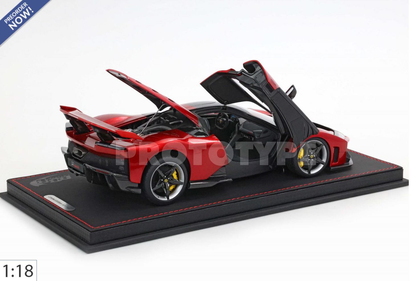 BBR 1:18 Ferrari F80 Full Open | w/ Display - PRE ORDER