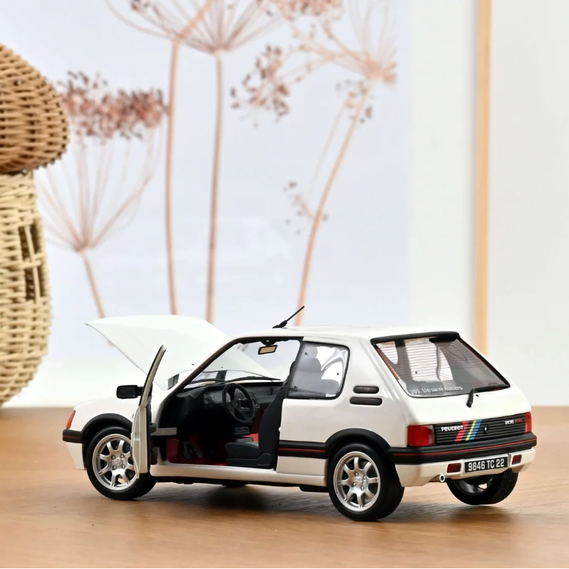NOREV Peugeot 205 GTi 1.9 1989 Meije White | 1:18