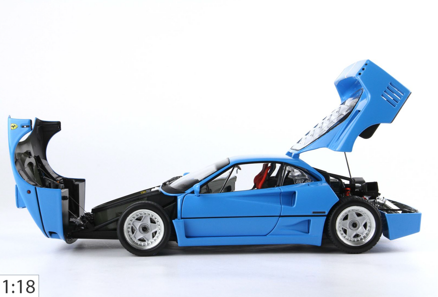 BBR 1:18 Ferrari F40 w/ Italian Stripe BBR Models x Kyosho