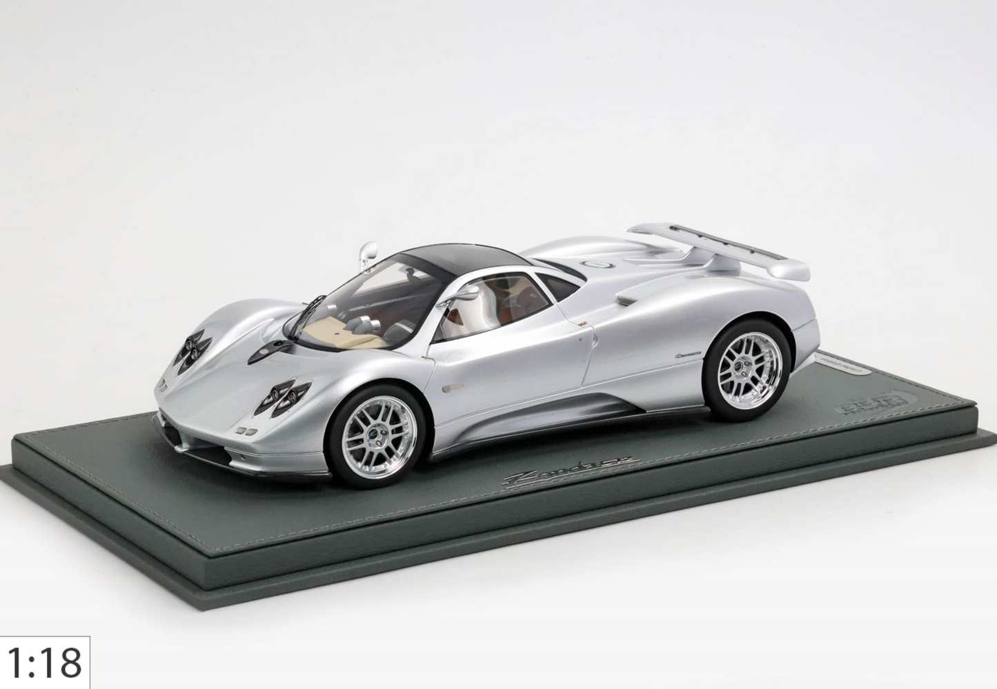 BBR 1:18 Pagani Zonda C12 | Silver - IN ARRIVO