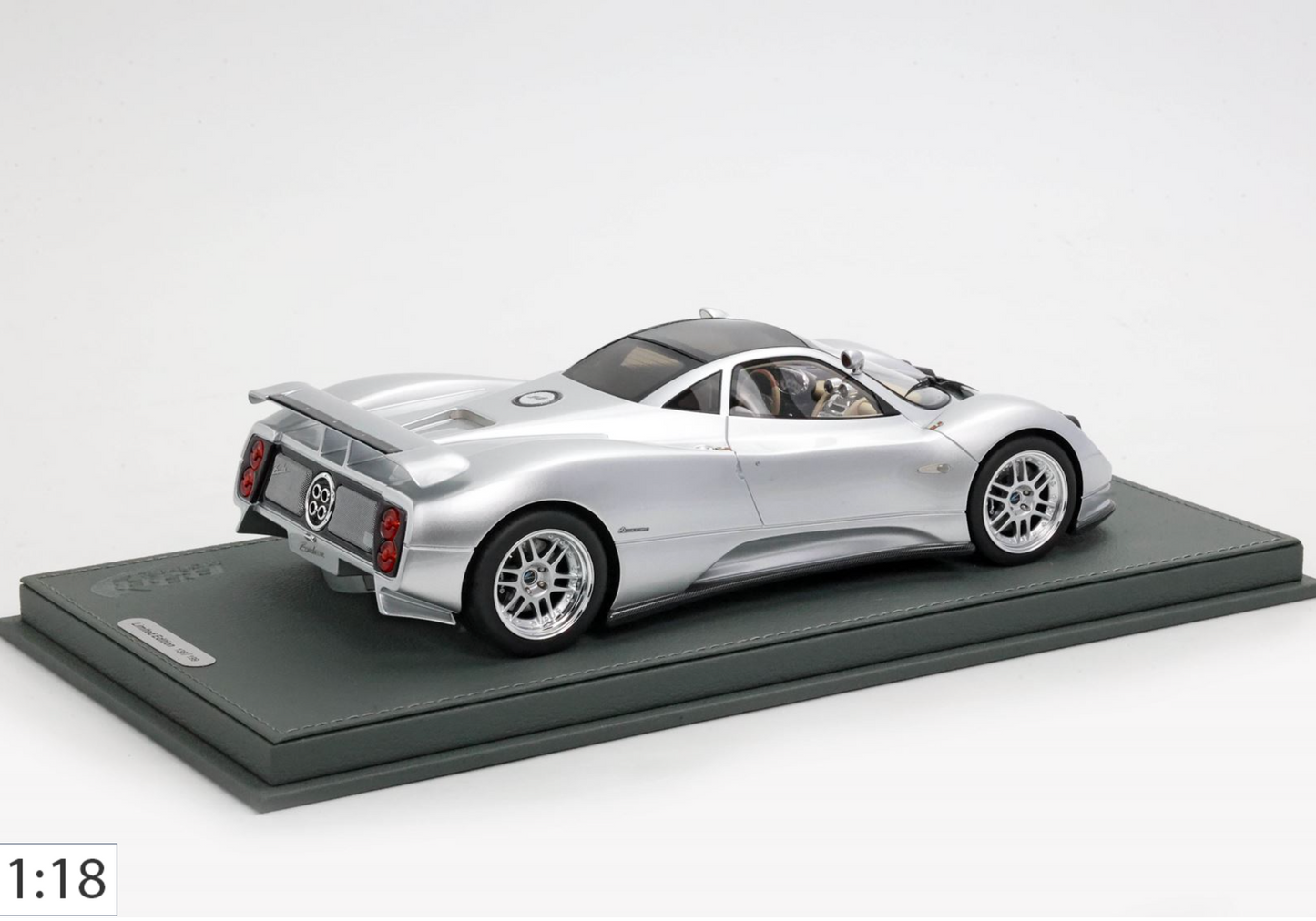 BBR 1:18 Pagani Zonda C12 | Silver - IN ARRIVO