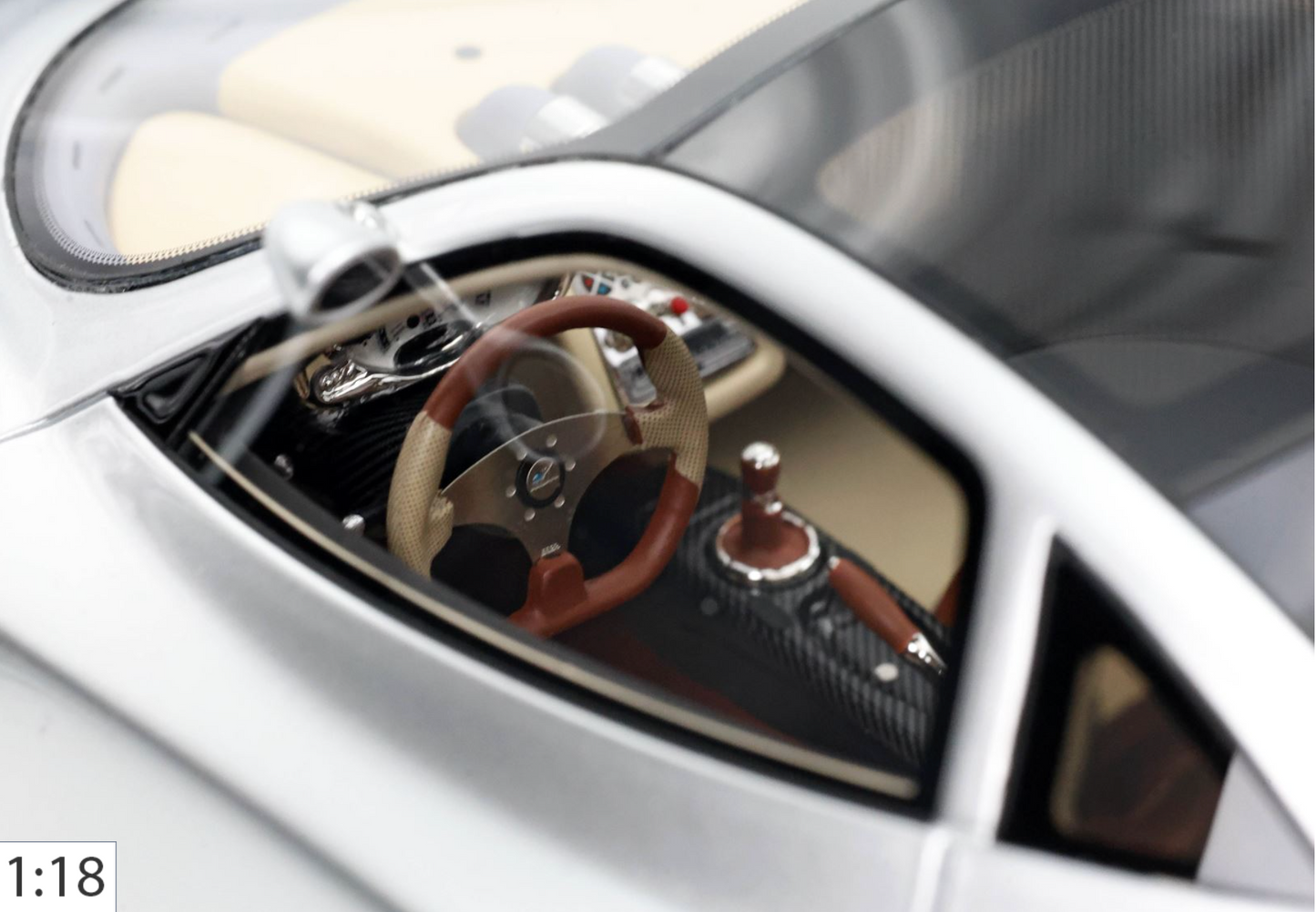 BBR 1:18 Pagani Zonda C12 | Silver - IN ARRIVO