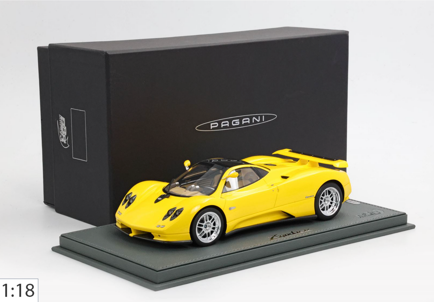 BBR 1:18 Pagani Zonda C12 | Yellow - IN ARRIVO