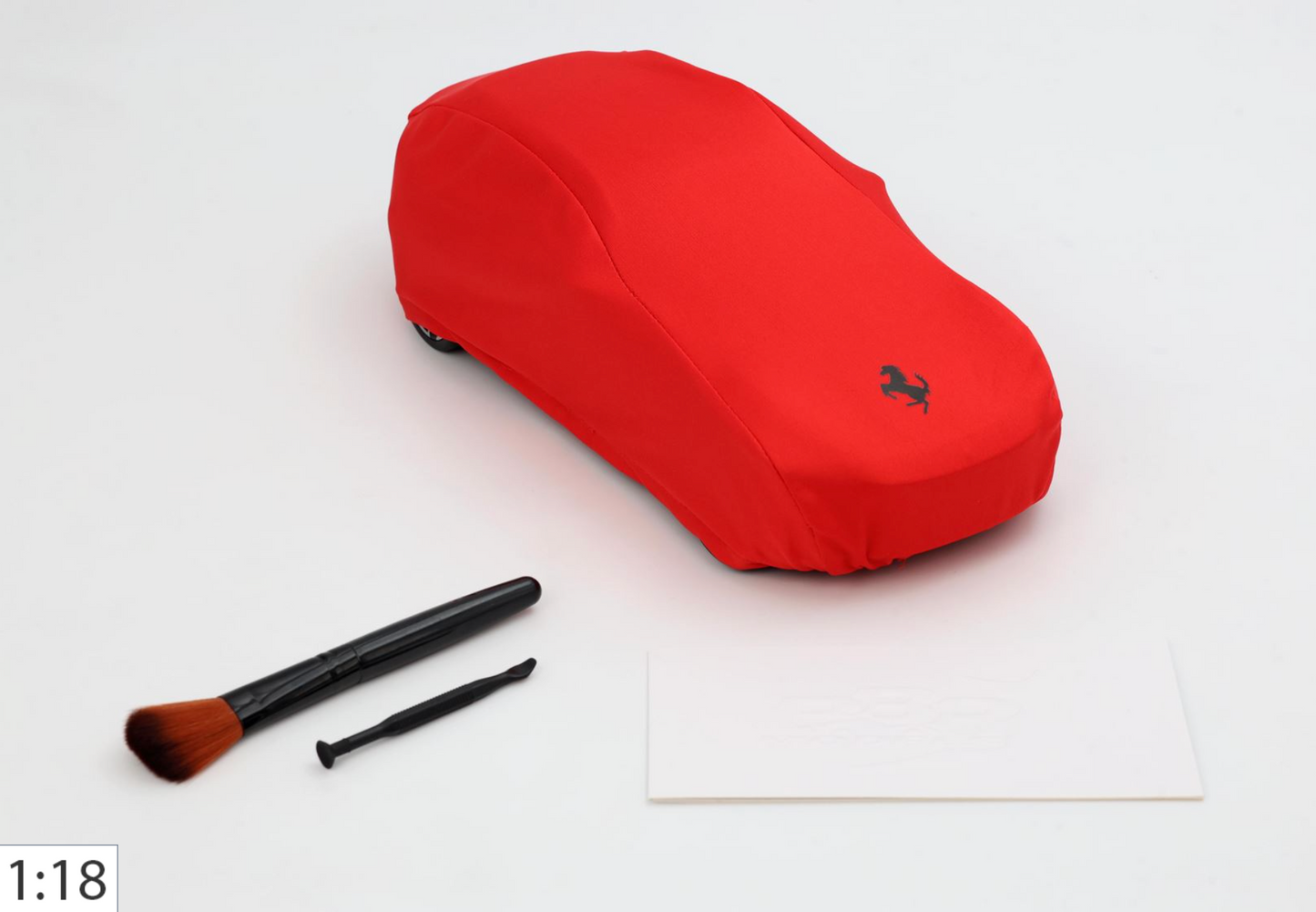 BBR 1:18 Ferrari Purosangue Rosso Corsa w/ Yellow Stripe | Luxury Pack