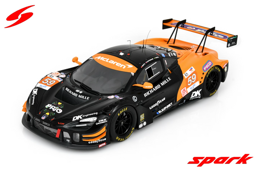 SPARK McLaren 720S GT3 #59 24h Le Mans 2024 Saucy - Cottingham - Costa | 1:18