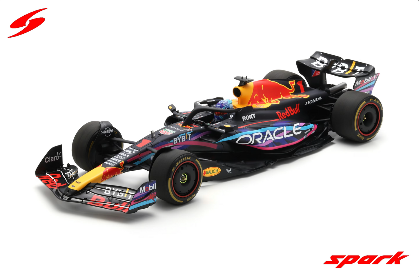 SPARK Oracle Red Bull Racing RB19 #1 Winner Miami GP 2023 Max Verstappen | 1:12