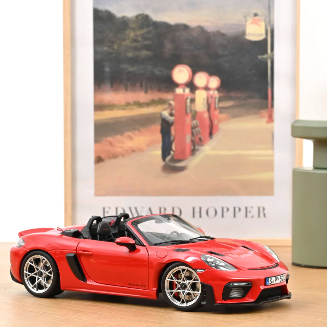 NOREV Porsche 718 Spyder RS 2023 Guards Red  | 1:18