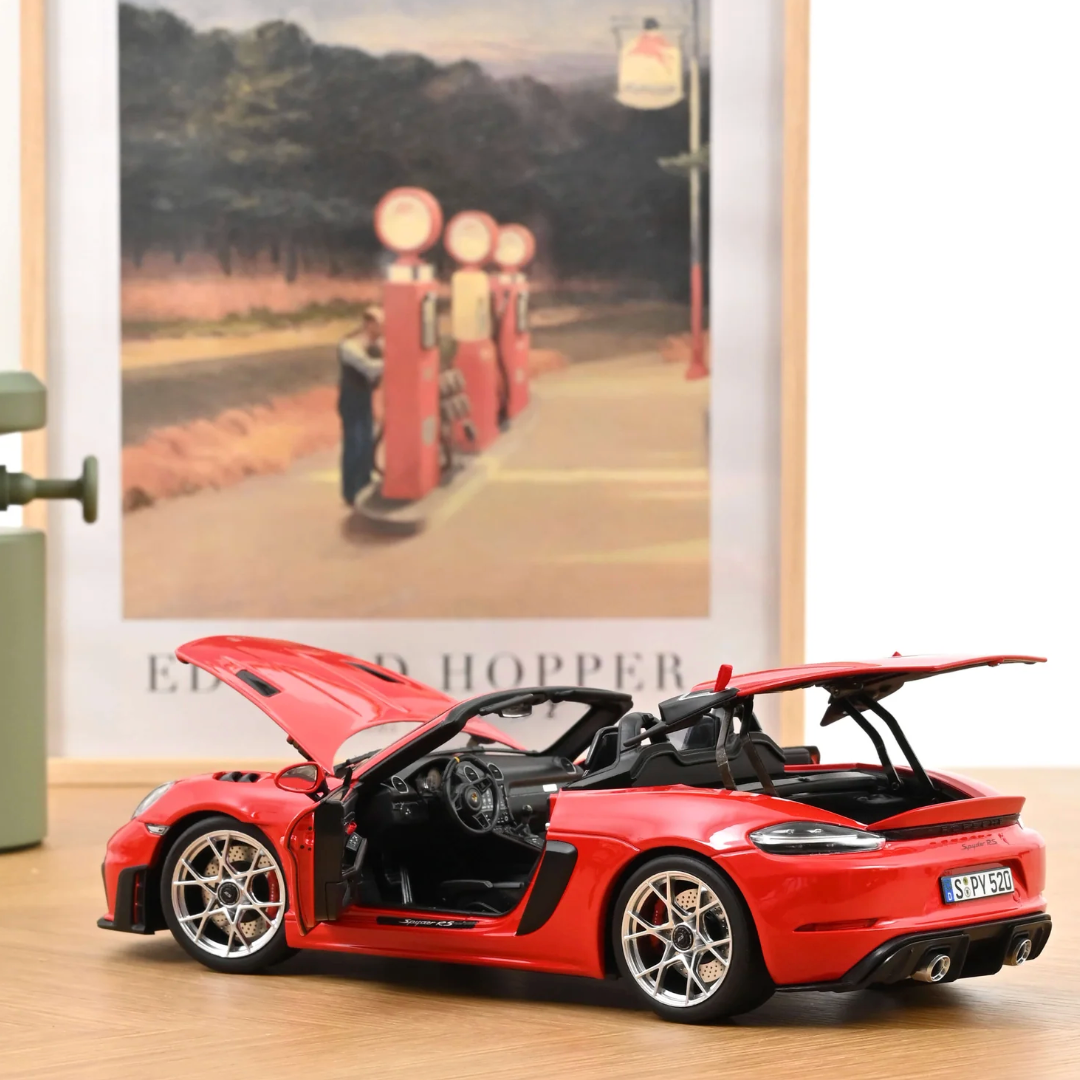 NOREV Porsche 718 Spyder RS 2023 Guards Red  | 1:18