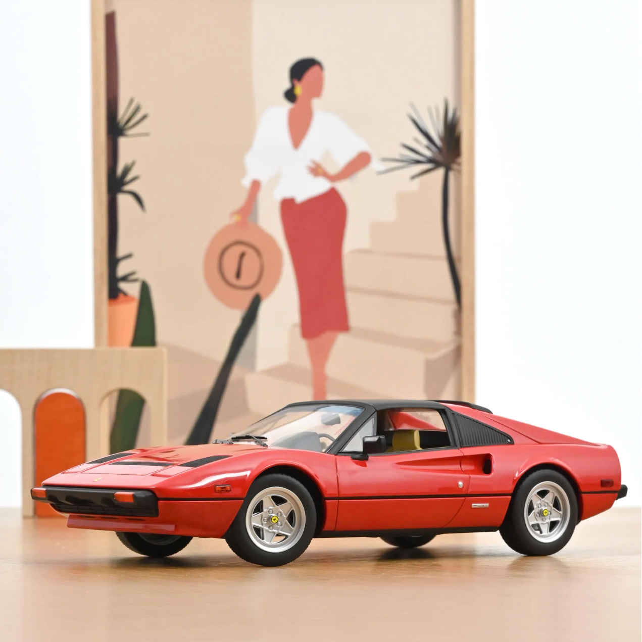 NOREV Ferrari 308 GTS 1982 Red | 1:18