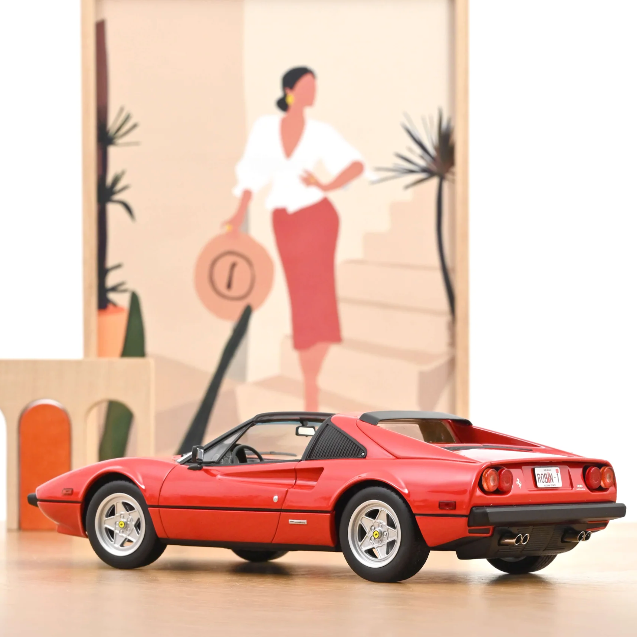 NOREV Ferrari 308 GTS 1982 Red | 1:18