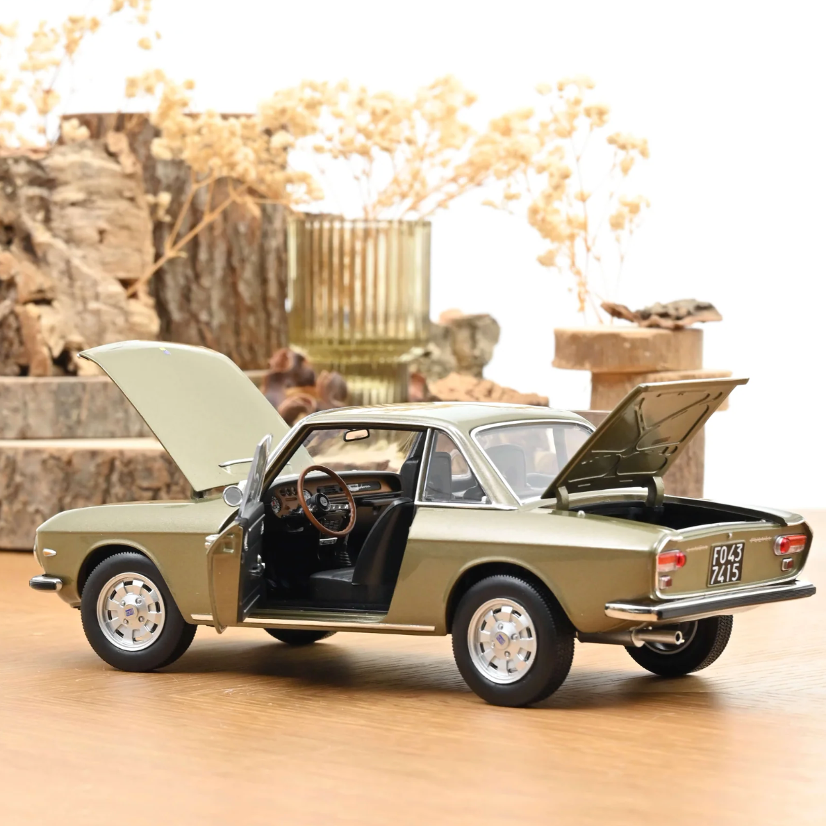 NOREV Lancia Fulvia 1971 Bronce Longchamps | 1:18