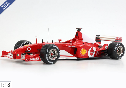 BBR 1:18 Ferrari F2002 - France GP | M. Schumacher Championship Winner - PRE ORDER