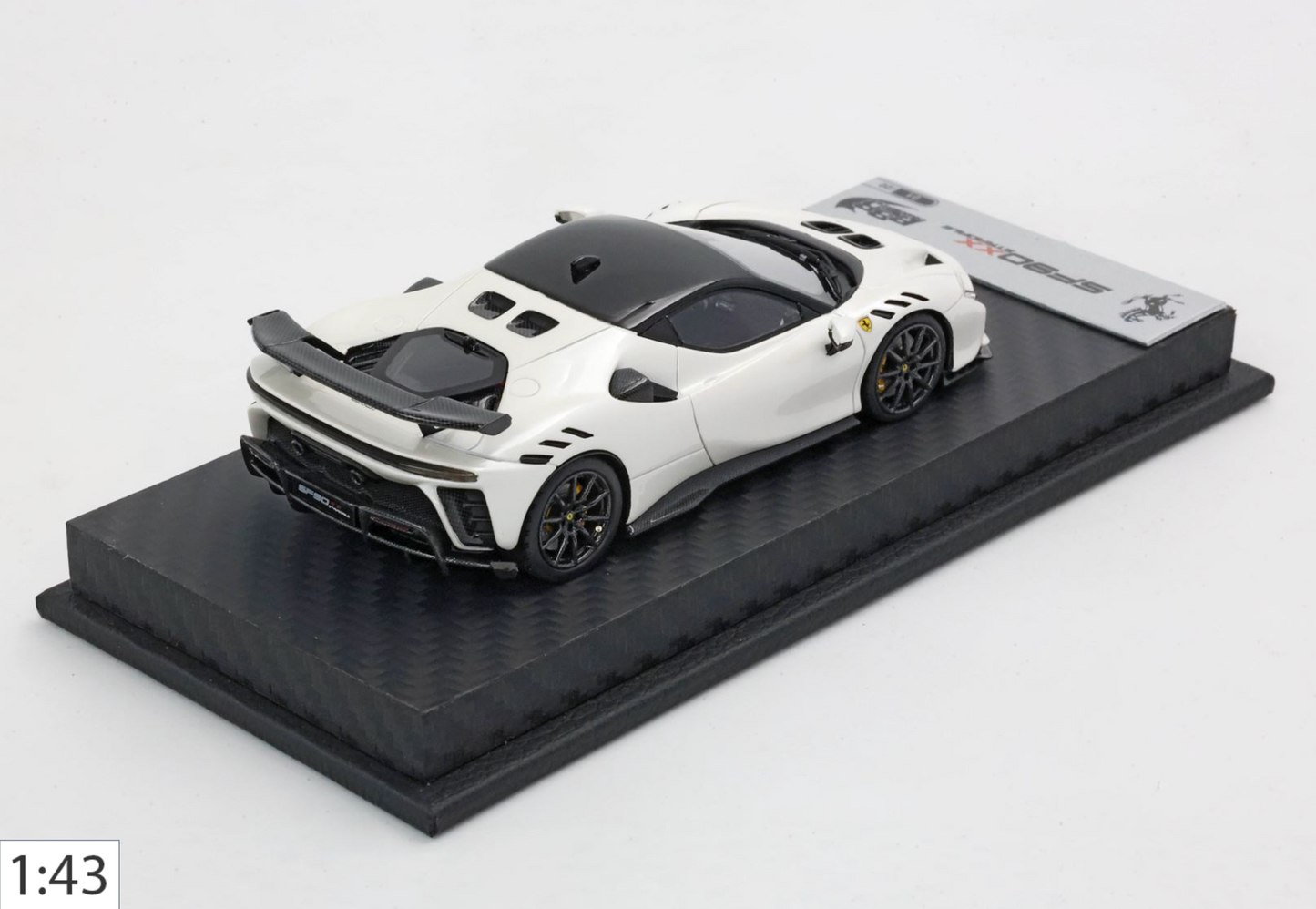 BBR 1:43 Ferrari SF90 XX Stradale | Bianco Fuji