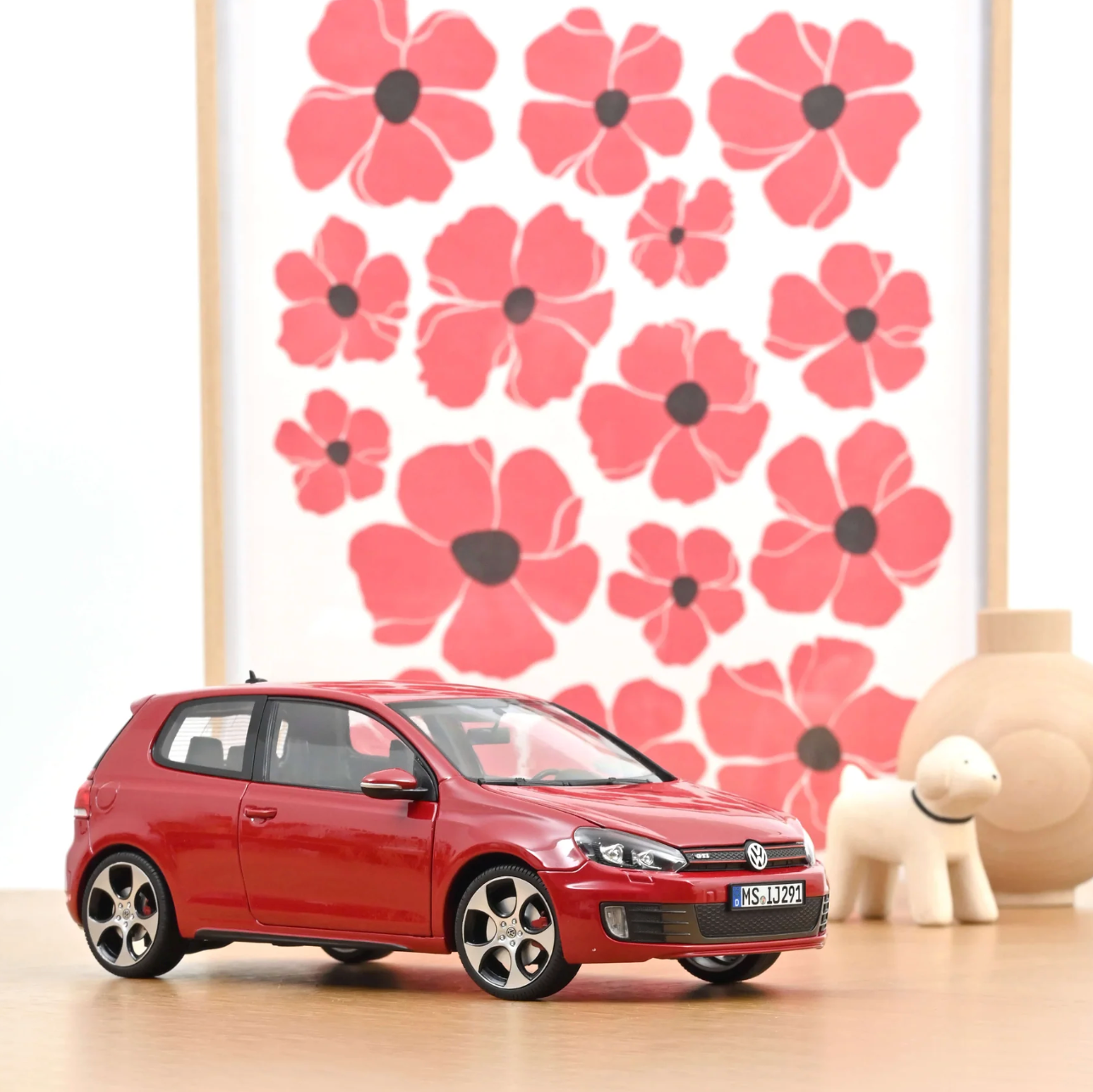 NOREV VW Golf GTI 2009 Tornado Red | 1:18