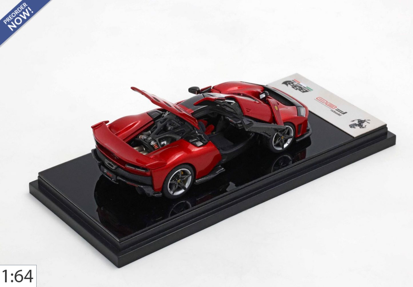 BBR 1:64 Ferrari F80 Apribile | Rosso Supercar - PRE ORDER