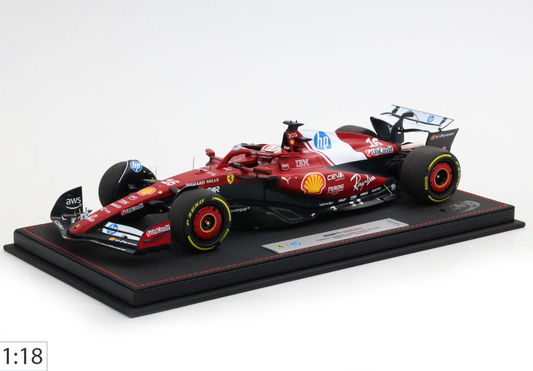 BBR 1:18 Ferrari SF25 China GP | Charles Leclerc (Luxury Pack)