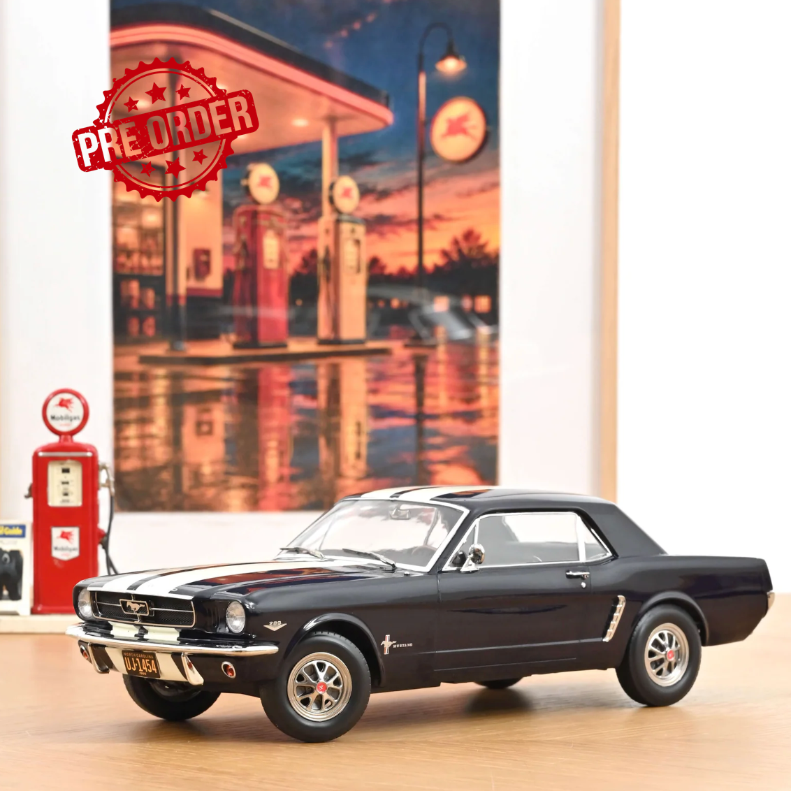 NOREV Ford Mustang Coupe 1968 Nightmist Blue | 1:18 - PRE ORDER (25.06.2026)