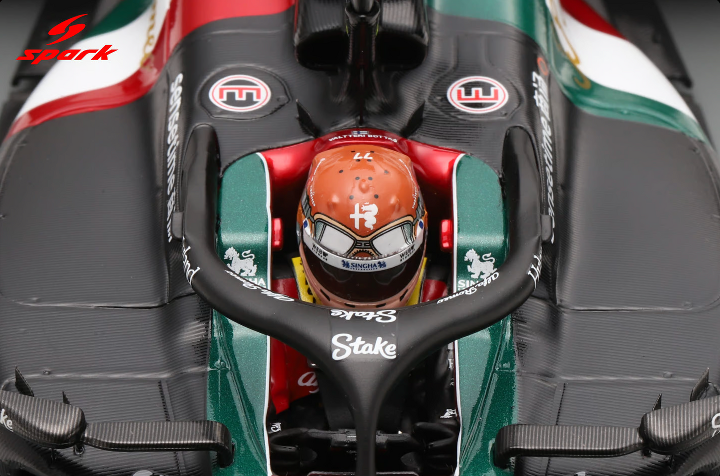 SPARK Alfa Romeo F1 Stake C43 #77 Valtteri Bottas Monza 2023 | 1:18