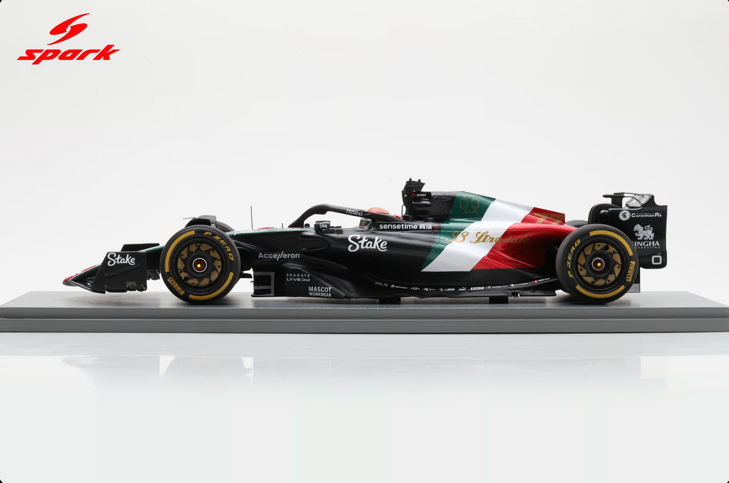 SPARK Alfa Romeo F1 Stake C43 #77 Valtteri Bottas Monza 2023 | 1:18