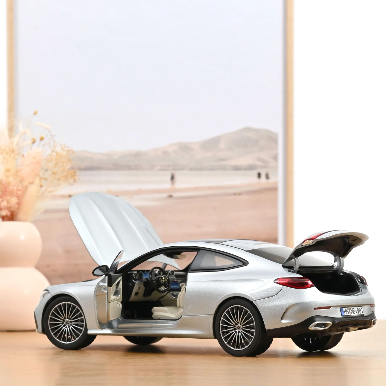 NOREV Mercedes-Benz CLE Coupé 2024 Silver | 1:18 - PRE ORDER (25.07.2026)
