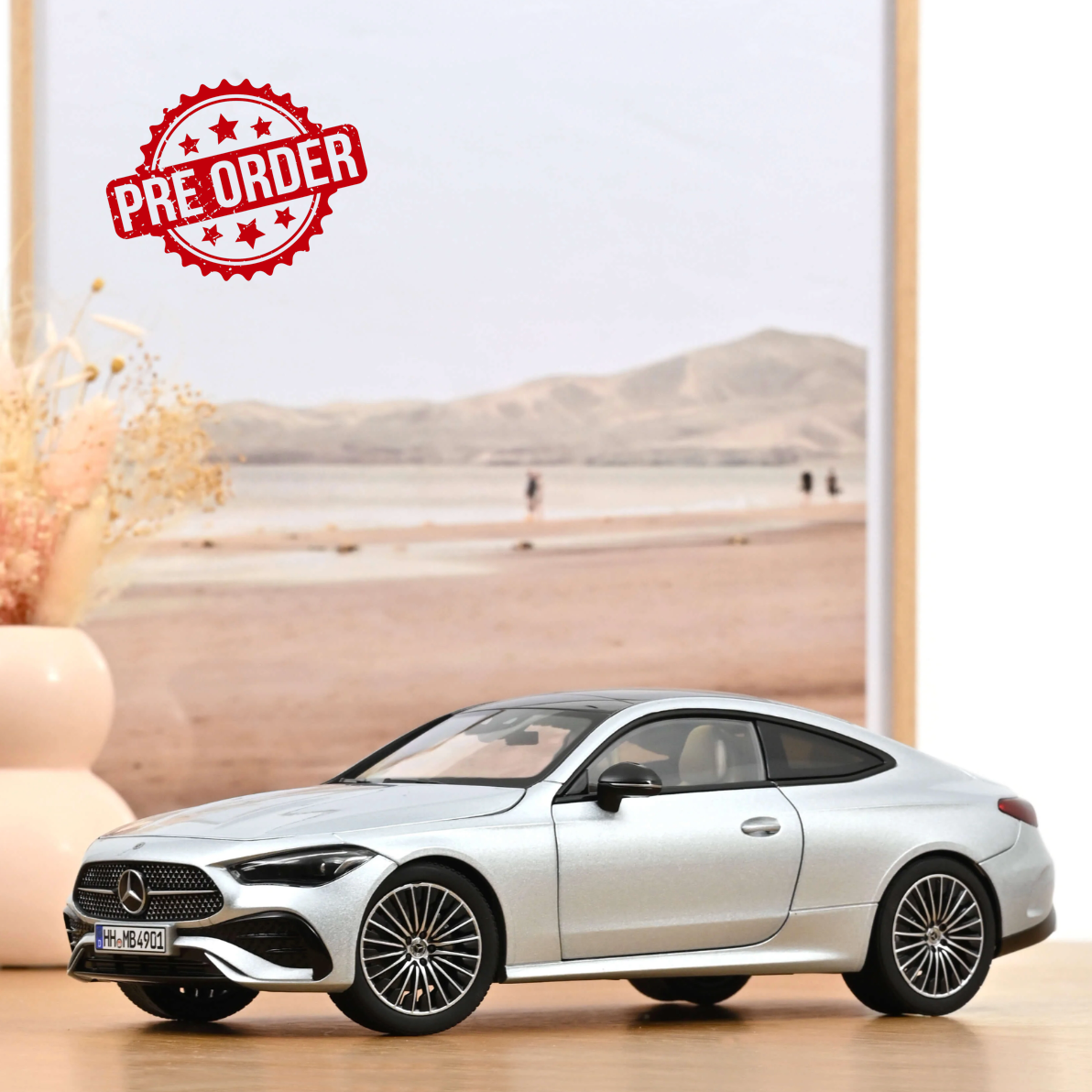 NOREV Mercedes-Benz CLE Coupé 2024 Silver | 1:18 - PRE ORDER (25.07.2026)
