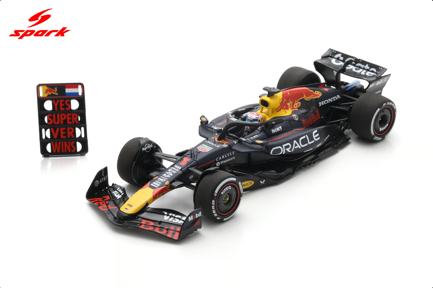 SPARK Oracle Red Bull Racing RB21 #1 Winner Abu Dhabi GP 2025 Max Verstappen | 1:43