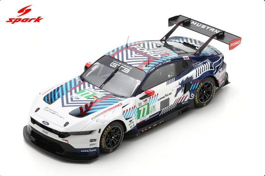 SPARK Ford Mustang LMGT3 #77 Proton Comp. 24h Le Mans 2025 Sousa-Tuck-Barker | 1:18