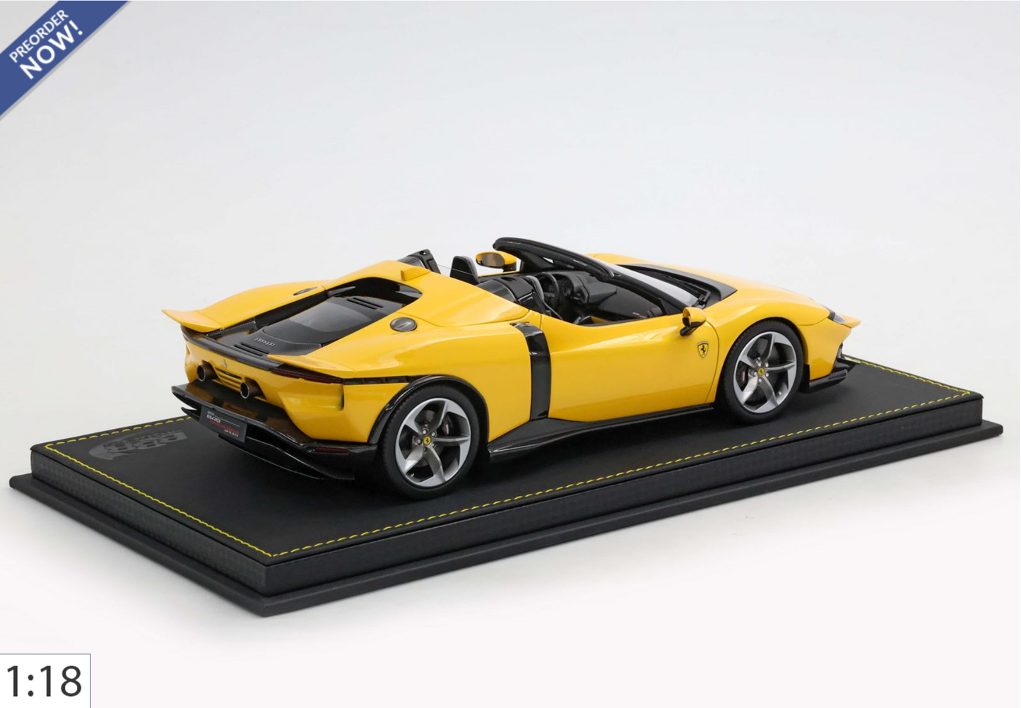 BBR 1:18 Ferrari 849 Testarossa Spider | Giallo Modena - PRE ORDER