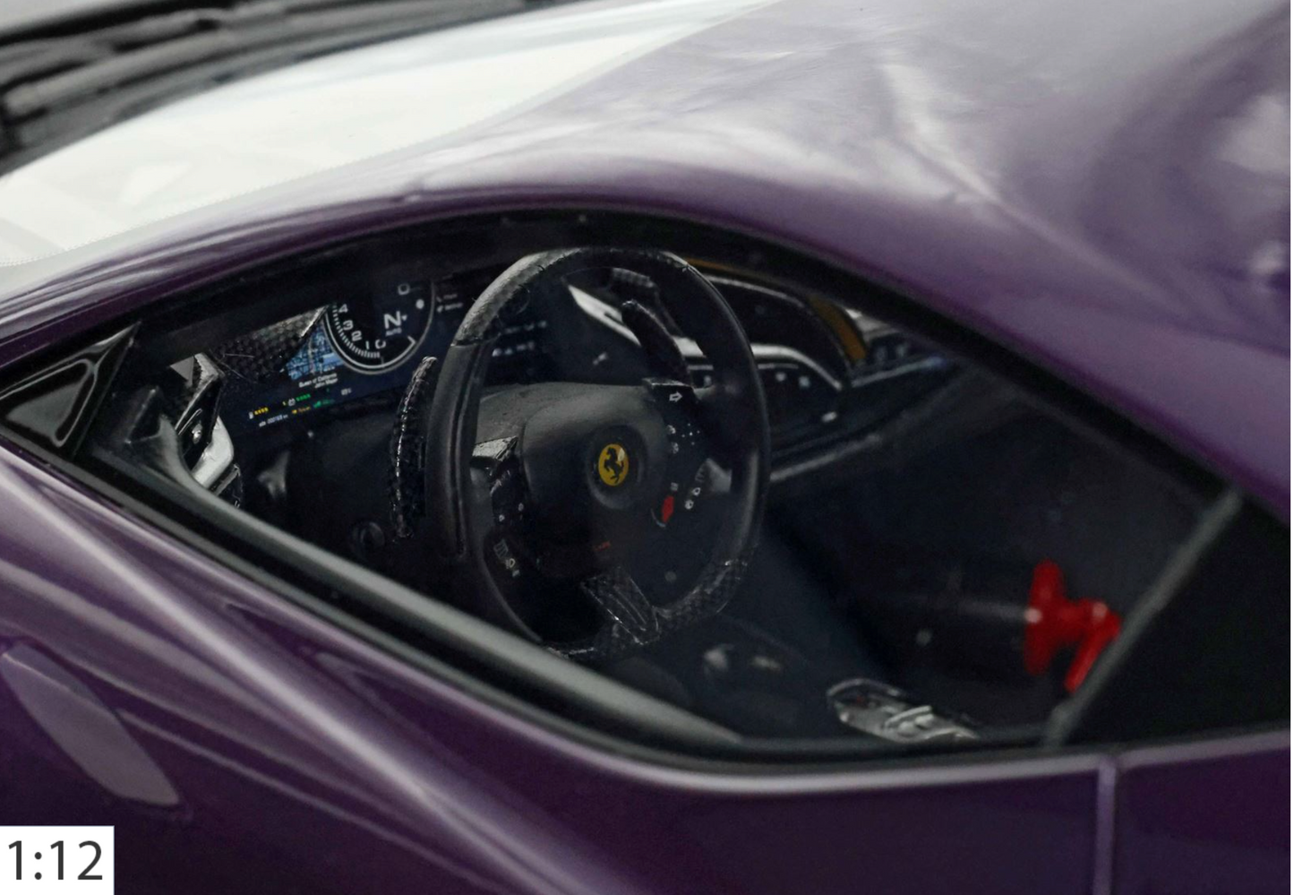 BBR 1:12 Ferrari SF90XX Stradale Viola Hong Kong