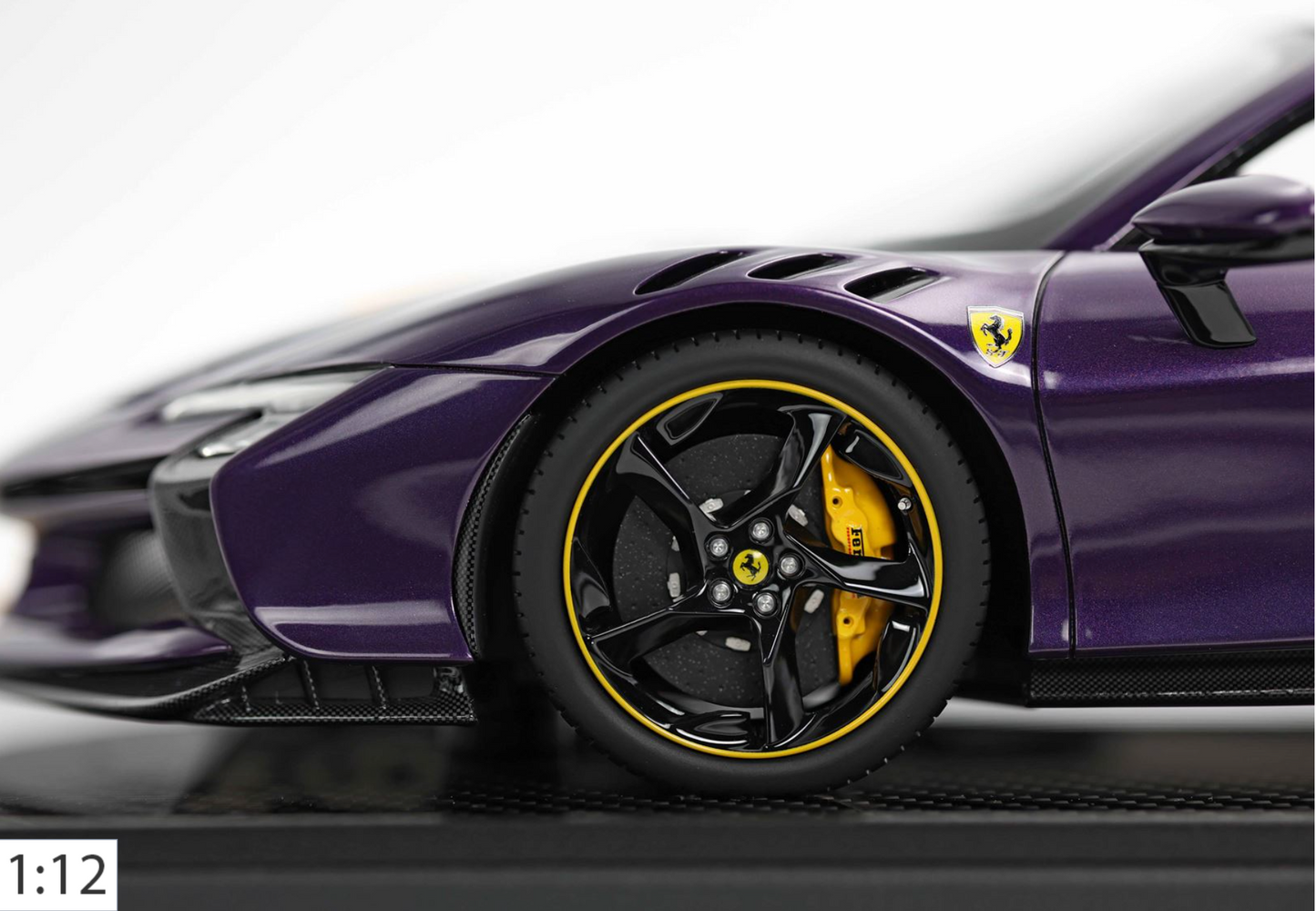 BBR 1:12 Ferrari SF90XX Stradale Viola Hong Kong