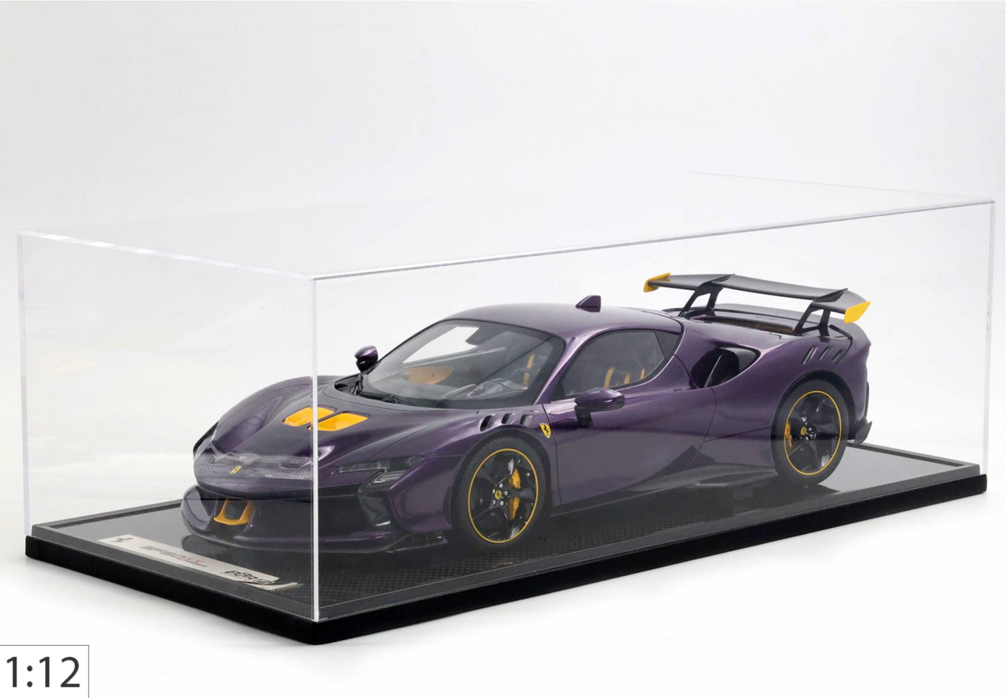 BBR 1:12 Ferrari SF90XX Stradale Viola Hong Kong
