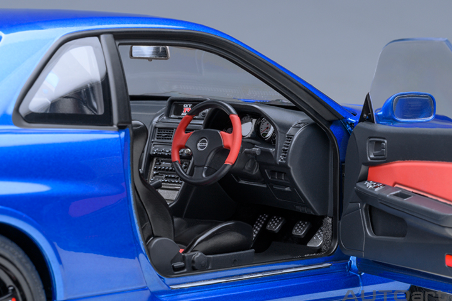 AUTOART Nissan Skyline GT-R (R34) Nismo Z Tune | Bayside Blue 1:18