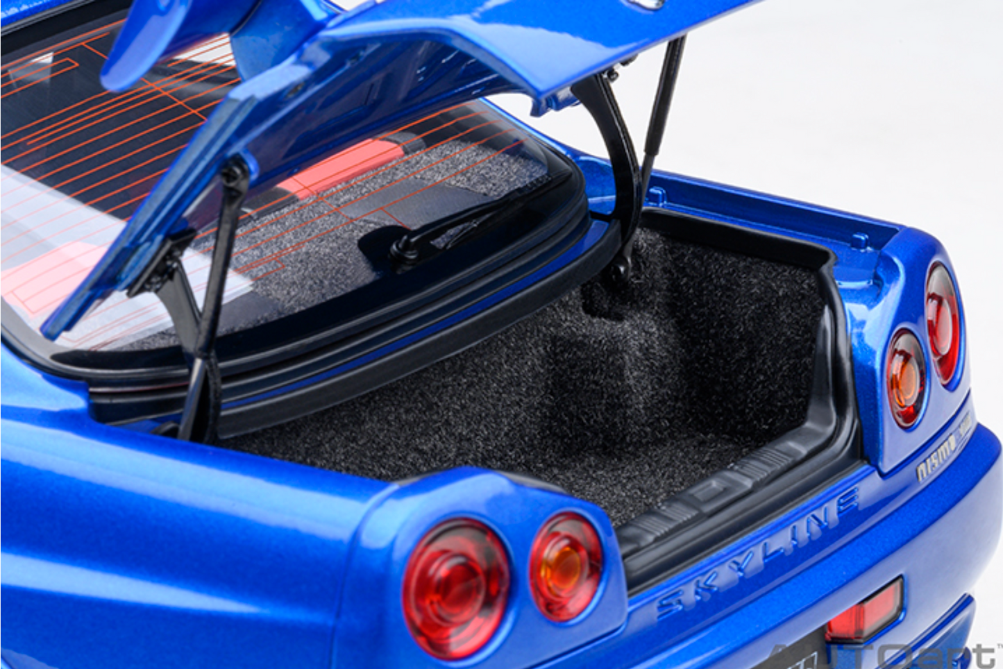 AUTOART Nissan Skyline GT-R (R34) Nismo Z Tune | Bayside Blue 1:18