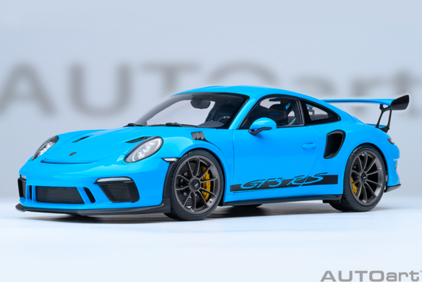 AUTOART Porsche 911 (991.2) GT3 RS 2017 | Riviera Blue 1:18