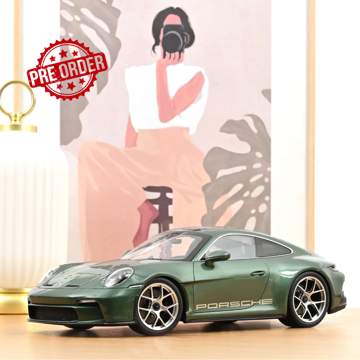 NOREV Porsche 911 S/T 2023 Malachite Green | 1:12 - PRE ORDER