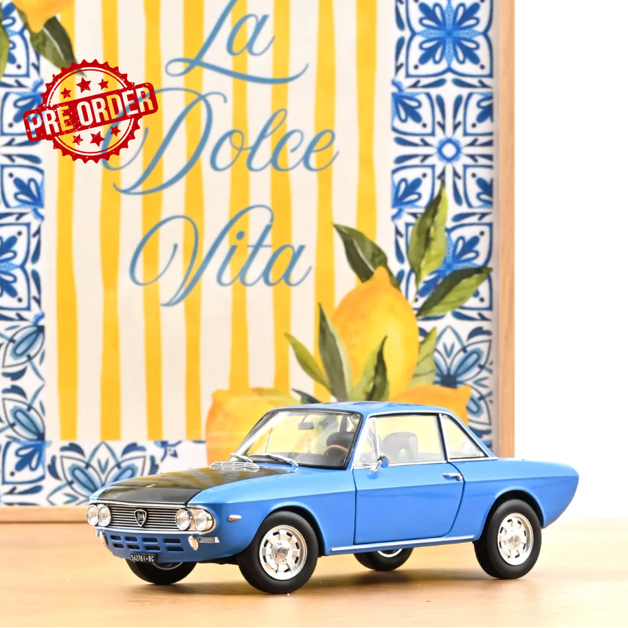 NOREV Lancia Fulvia 1600 HF 1971 Blue | 1:18 Limited Edition - PRE ORDER