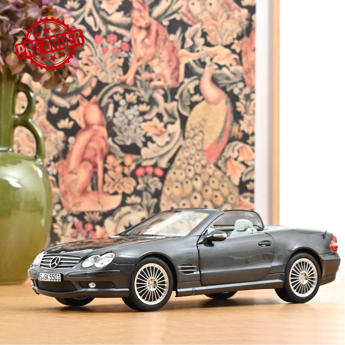 NOREV Mercedes-Benz SL 55 AMG 2003 Tactite Grey | 1:18 Limited Edition - PRE ORDER