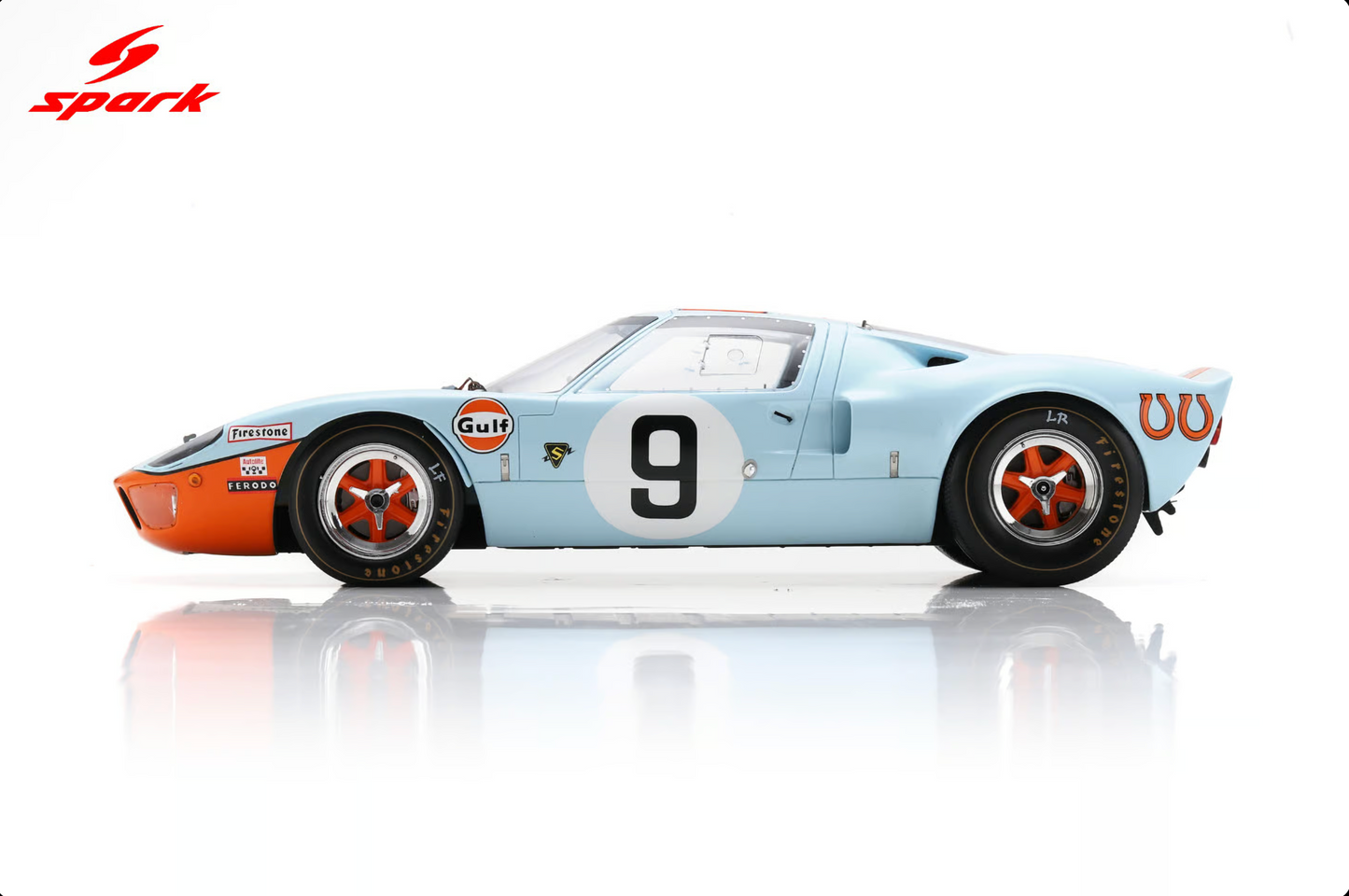 SPARK Ford GT40 #9 Winner 24h Le Mans 1968 Rodriguez/Bianchi | LIMITED EDITION 1:18 - PRE ORDER
