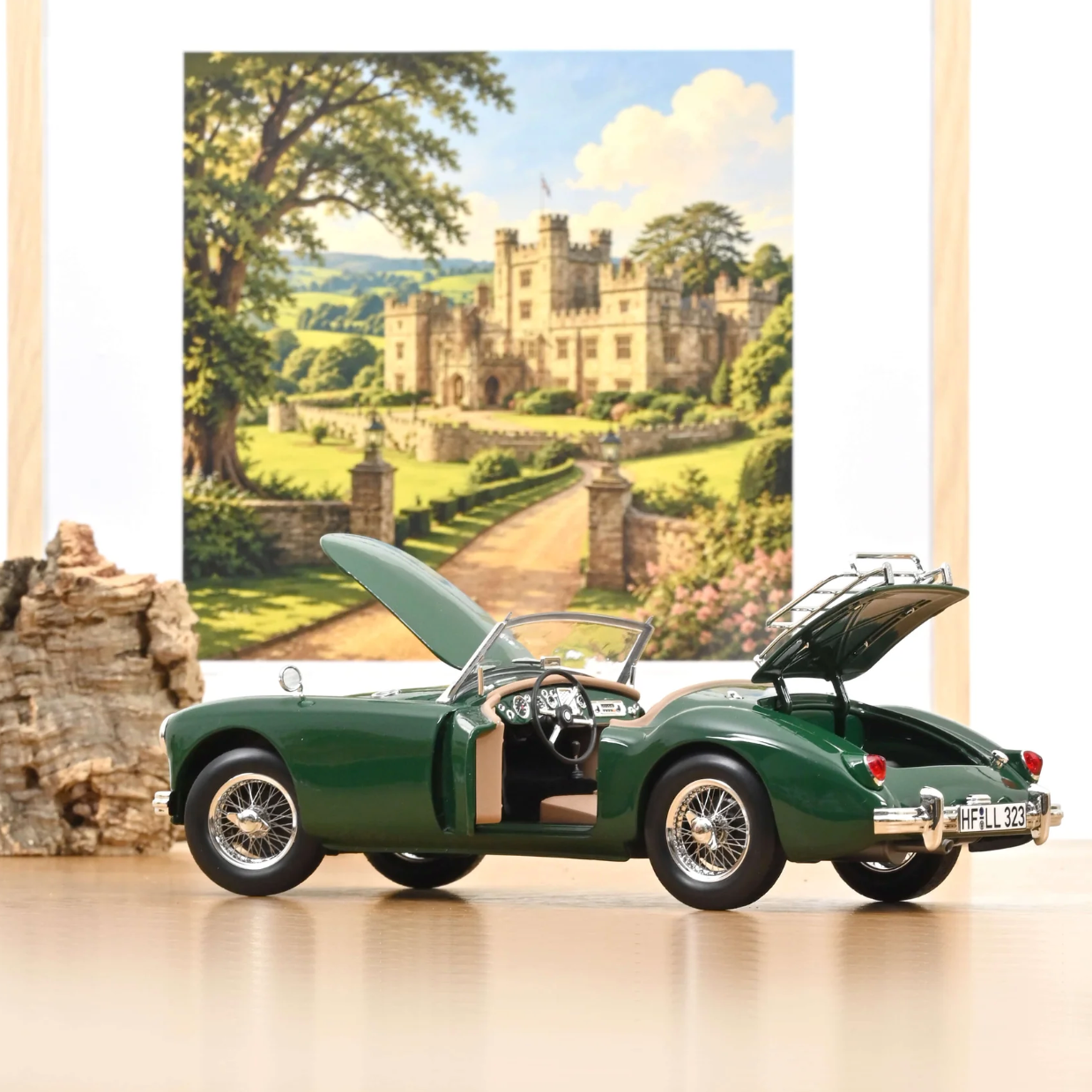 NOREV MGA 1955 British Racing Green | 1:18