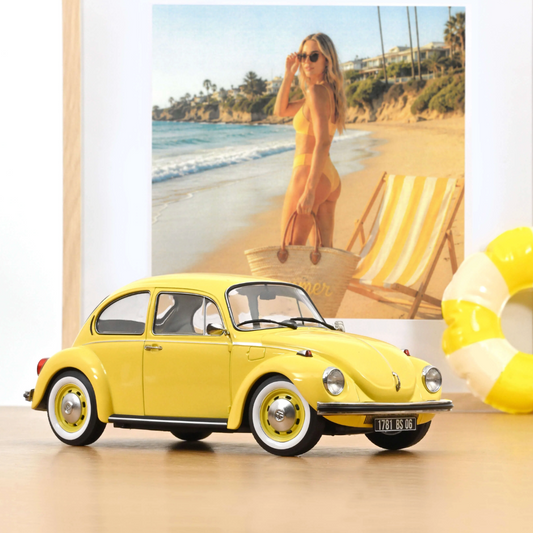 NOREV VW 1303 Beetle 1973 Pastel Yellow | 1:18
