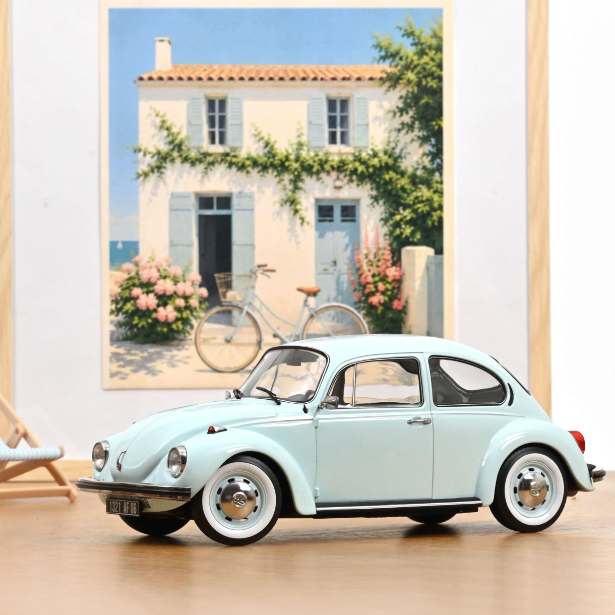 NOREV VW 1303 Beetle 1973 Pastel Blue | 1:18