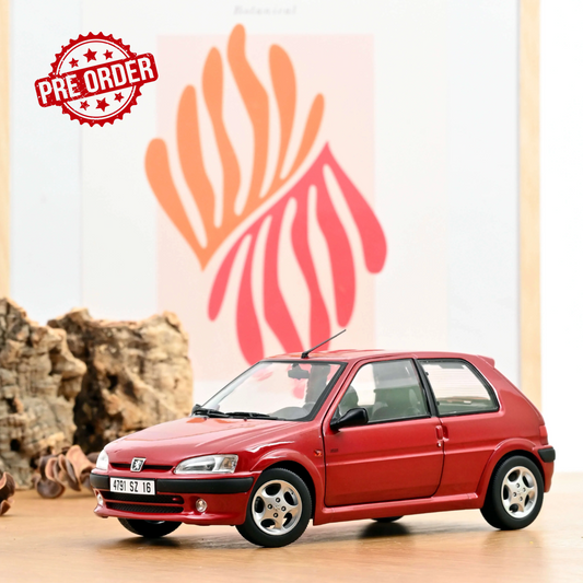 NOREV Peugeot 106 S16 1998 Lucifer Red | 1:18 - PRE ORDER